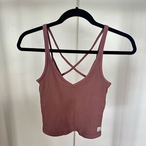 Dusty Pink Mauve Vuori Tank Top XS